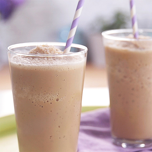 Cappuccino glacé à la vanille française