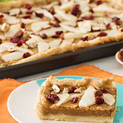 Hazelnut Slab Pie Recipe