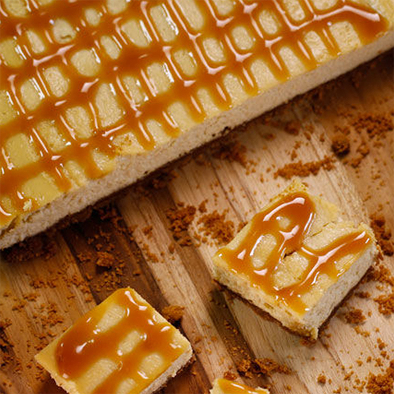 Gâteau au fromage caramel