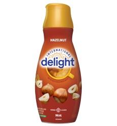 hazelnut coffee creamer